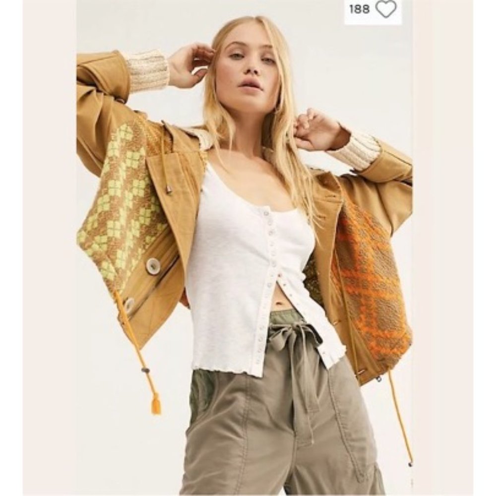 FREE PEOPLE Reno Knit Hooded Jacket - Picture 4 of 14